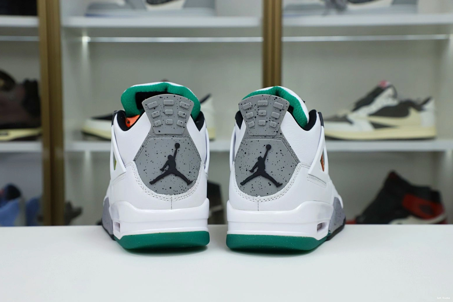 1st Kicks JORDAN AIR WMNS 4 'RAST RETRO EasyMatch Kimikick 1958 1205